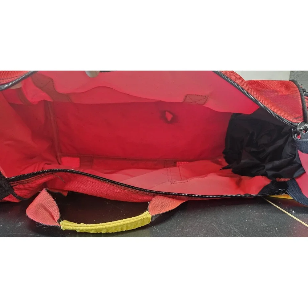 Vintage 1990 Marlboro Adventure Team‎ Duffle Bag Red - Pre-loved